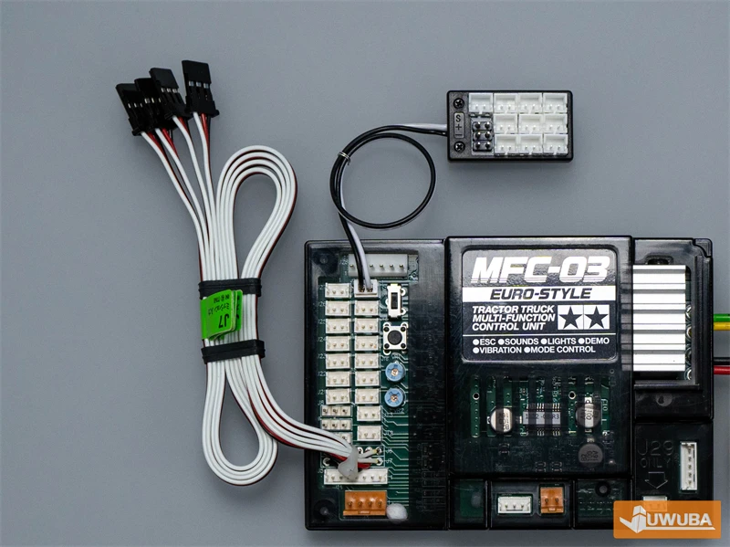 RC Truck Licht Expansion Board PH2.0 DuPont 2,54 Erweiterung Modul Für Tamiya MFC-03 RC Lkw Teile 1/14 770S Auto Zubehör DIY – Detail 16