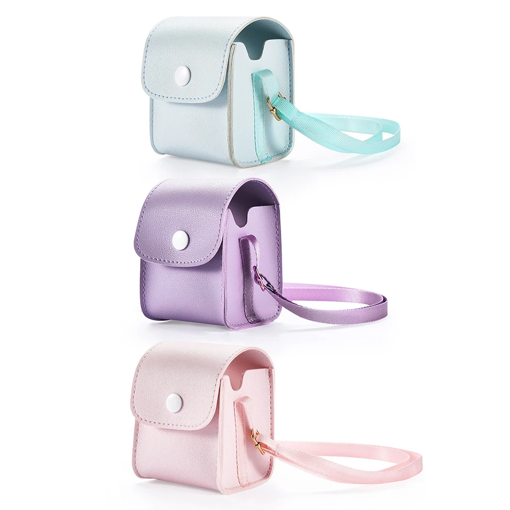 حقيبة حمل PVC مضادة للخدش مع حزام كتف حقيبة حمل للسفر لعبة Bitzee التفاعلية الرقمية للحيوانات الأليفة والحقيبة