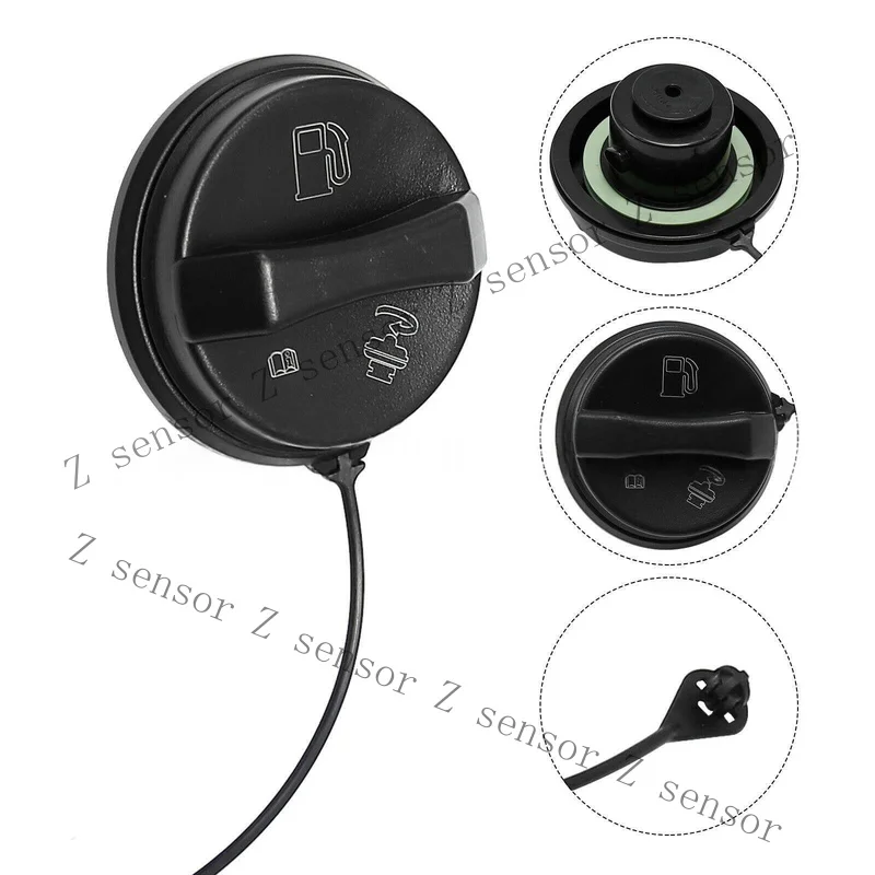 Z+ Fuel Gas Tank Filler Cap w/ Tether FOR  Chevy Trailblazer Corvette GMC Envoy GT276