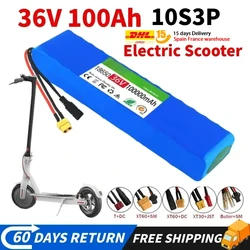 Electric Scooter 10S3P 36V 100Ah Rechargeable Lithium Battery Pack 500W Power Modified Bicycle electric scooter Vehicle with BMS