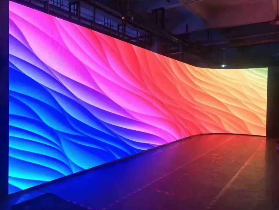 High Performance Indoor P1.5 Flexible Soft LED Module For Custom Curve LED Display Screens