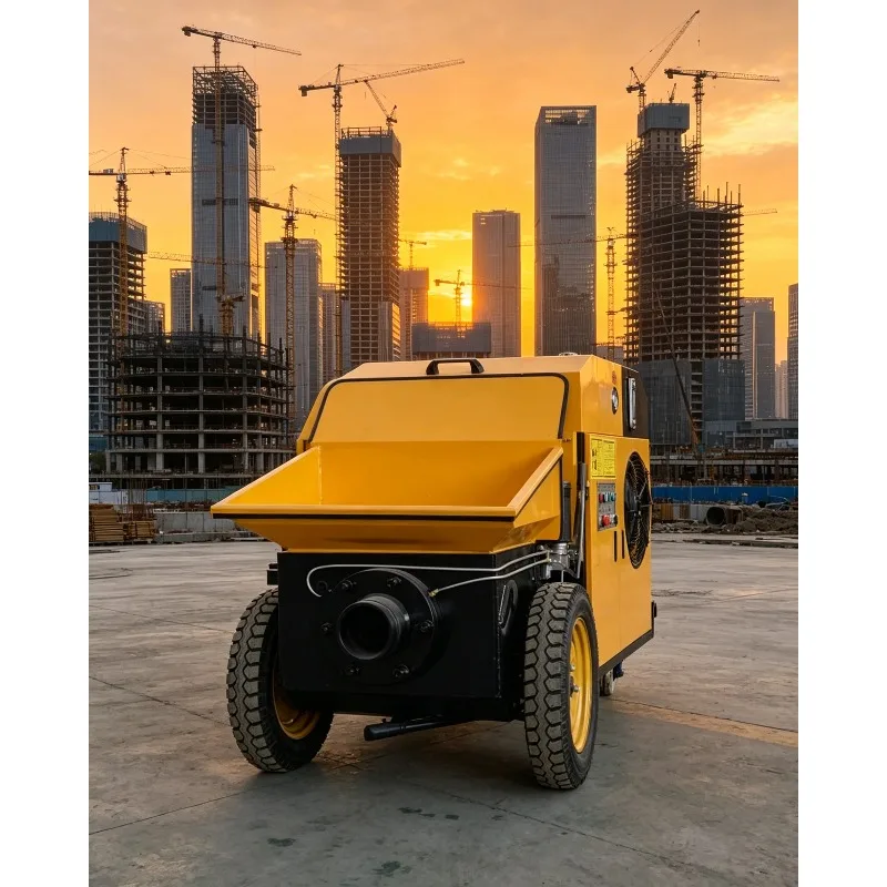Energy Saving Concrete Pump Truck,Heavy Duty Chassis,High Pressure,For Urban Construction,Easy Maintenance