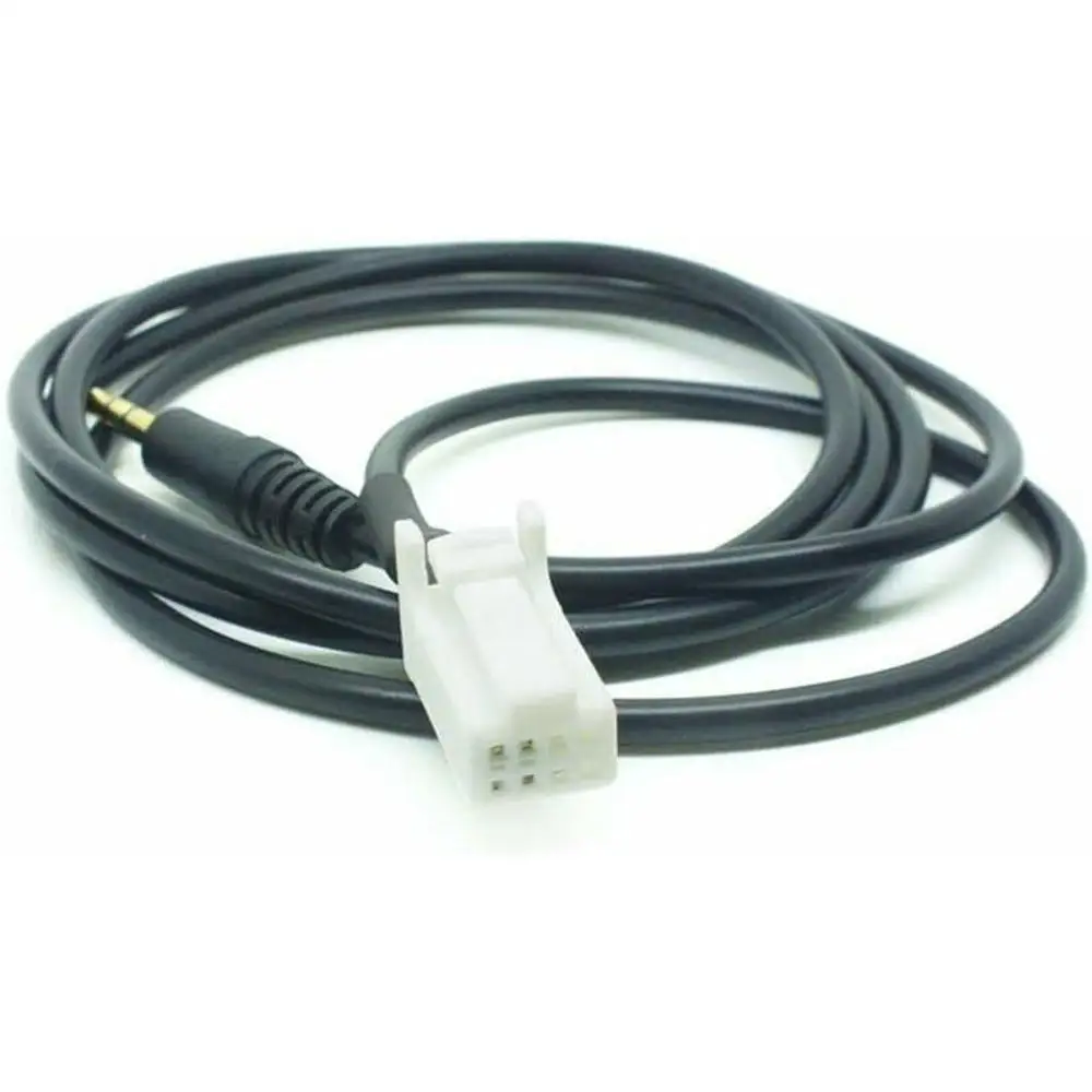 Universal 8 Pin Male AUX Audio Cable Adapter Fit for various car models Car Accessories