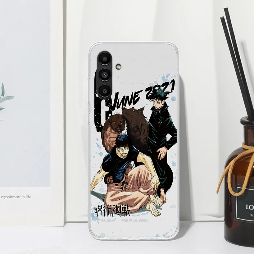 Jujusu-Kaisen Fushiguro Toji Phone Case For Samsung Galaxy A15 A25 A35 A55 A14 A24 A34 A54 A13 A23 A33 A53 A12 A22 A32 A52 A05S