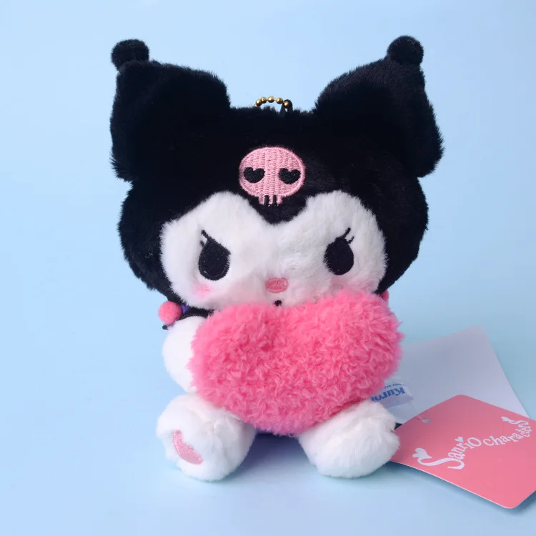 Sanrio Kawali Kuromi Hello Kitty My Melody Cinnamoroll Pillow Plush Toys Plushie Keychain Stuffed Doll for Kids gift