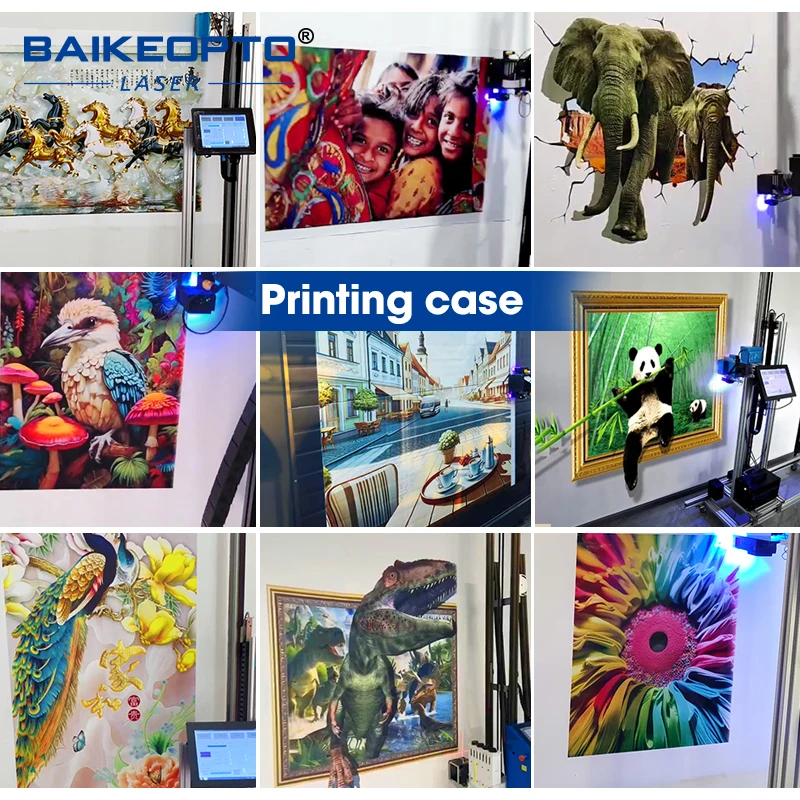 3D Printing Wall - Imprimante à jet d'encre UV 3D