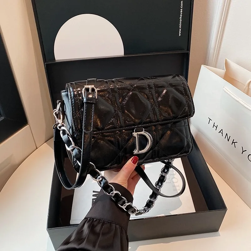 

Роскошная модная женская кожаная сумка на плечо, элегантная сумка через плечо, классическая дизайнерская сумка-тоут в винтажном стиле