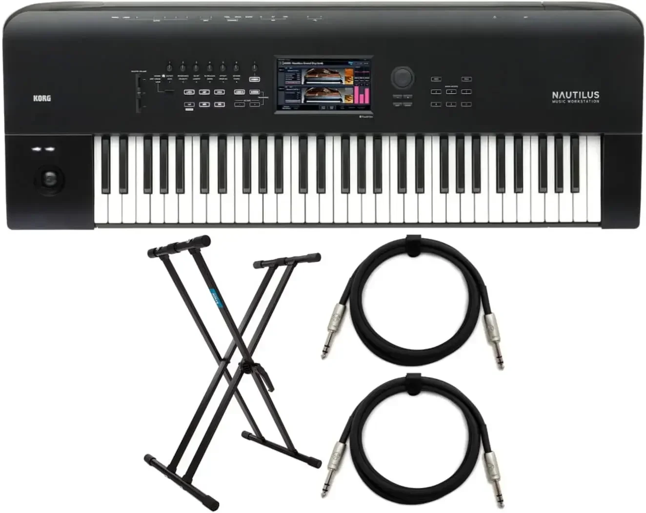 Expédition rapide sur la station de travail du synthétiseur Korg Nautilus 61 61 touches