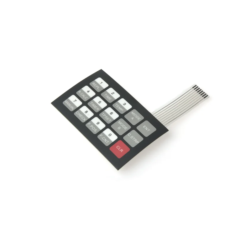 I017140 QSF430/450 Roller Keyboard Film Printing Machine Parts Control Panel Membrane Switch Replacement Accessory
