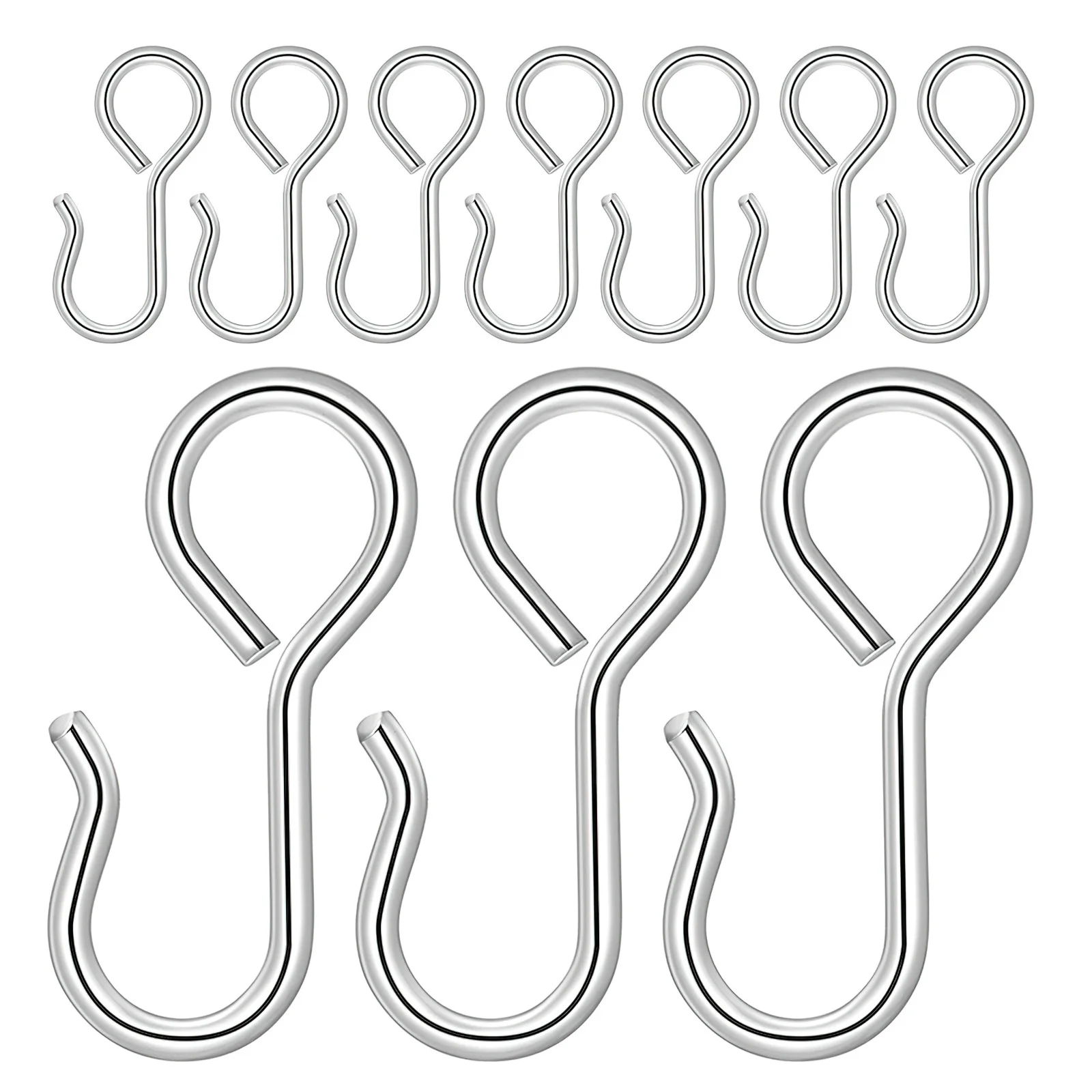 

10Pcs Car Seat Cover Hooks Metal S-Hook Fixing Clips for Car Seat Cushion Organizer Storage Antislip Holder for Cover