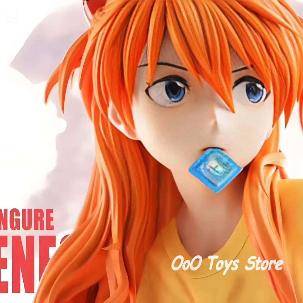 أنيمي القرن الجديد Evangelion الشكل Asuka Langley Soryu عمل أرقام البلاستيكية جمع نموذج اللعب للهدايا 22 سنتيمتر/8.66in