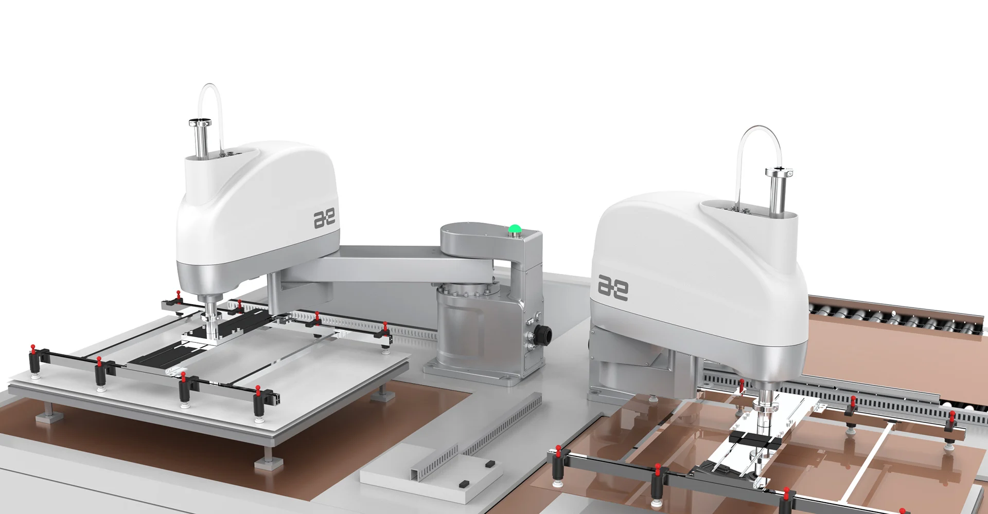 12 كجم حمولة سكارا 820 ملم ذراع آلي مفصلي أوتوماتيكي 4 محاور لصناعة السيارات