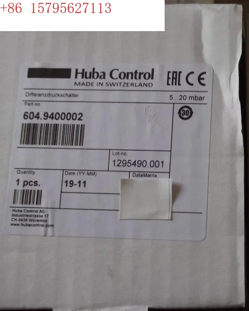 Authentic brand new differential pressure switch 604.9400000 604.94000002