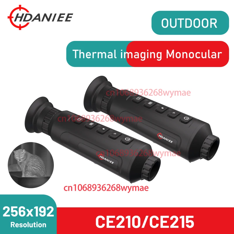 

256X192 10 мм тепловой прицел ночного видения для охоты 256X192 термоприцел 15 мм объектив прицелы ночного видения для наблюдения патрулирования