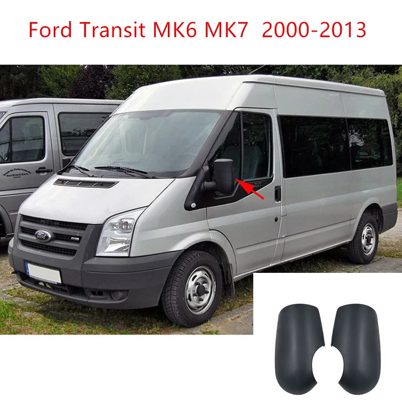 

Крышка бокового зеркала для Ford Transit MK6 MK7 2000-2013, корпус зеркала заднего вида, автомобильные аксессуары