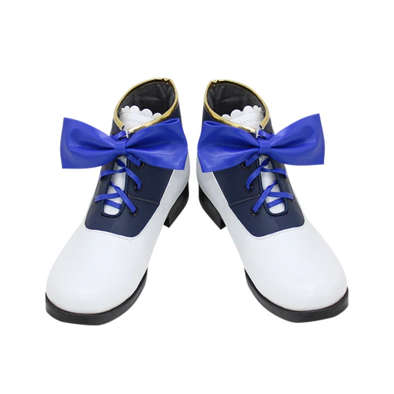 Nijino Yume คอสเพลย์รองเท้าหนัง PU รองเท้าฮาโลวีน Carnival รองเท้าอะนิเมะอุปกรณ์เสริม Cosplay Props Custom Made