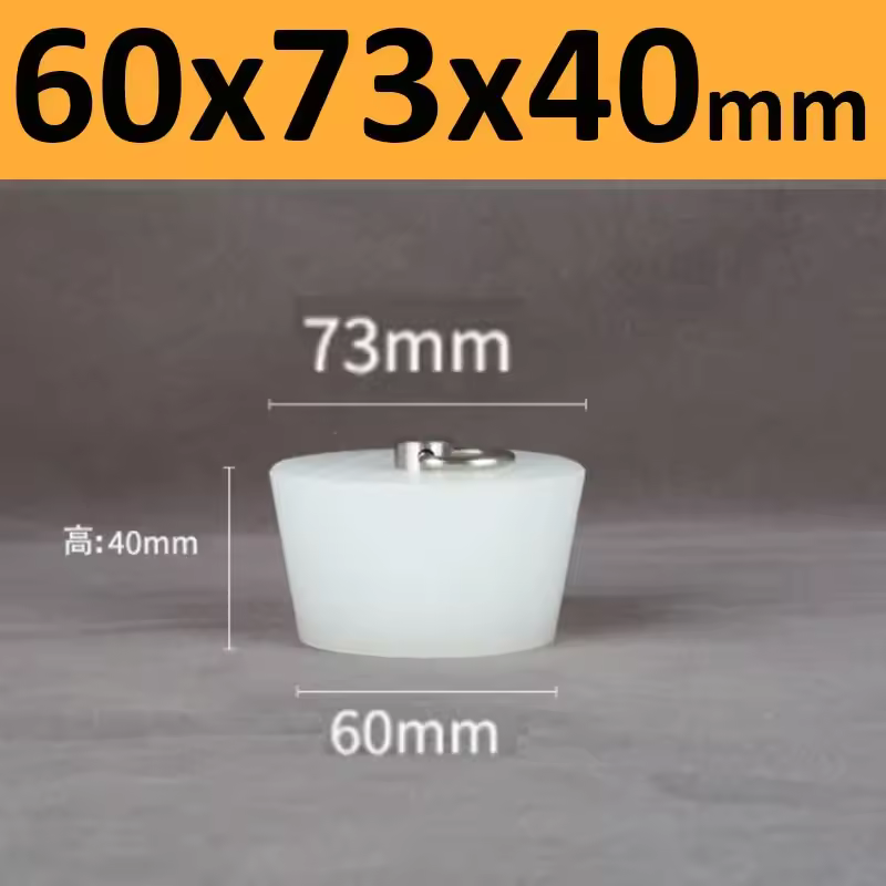 Conical Silicone Plugs With D Ring Waterproof Sealing Cover High Temp Hole Stopper For Bottle/Fish Tank/Barrel - Image 22