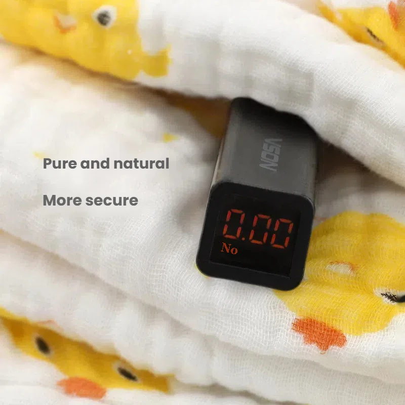 Cartoon Baby 6 Layer Gauze Bath Towel High-Density Printed Baby Bath Towel Without Fluorescent Agent Breathable Gauze Bath Towel