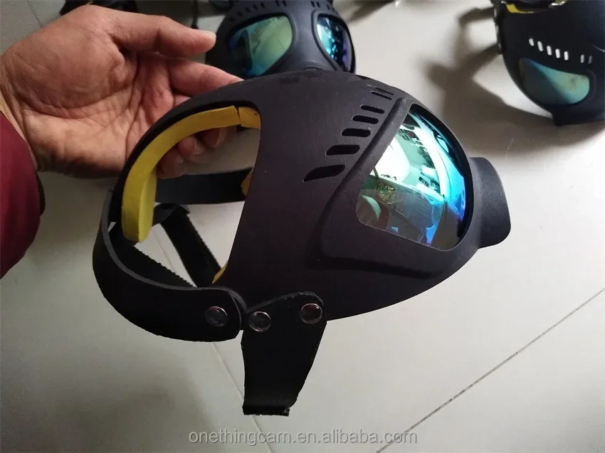 K9 Helmet Shape Dog Tactical Helmet with glasses design