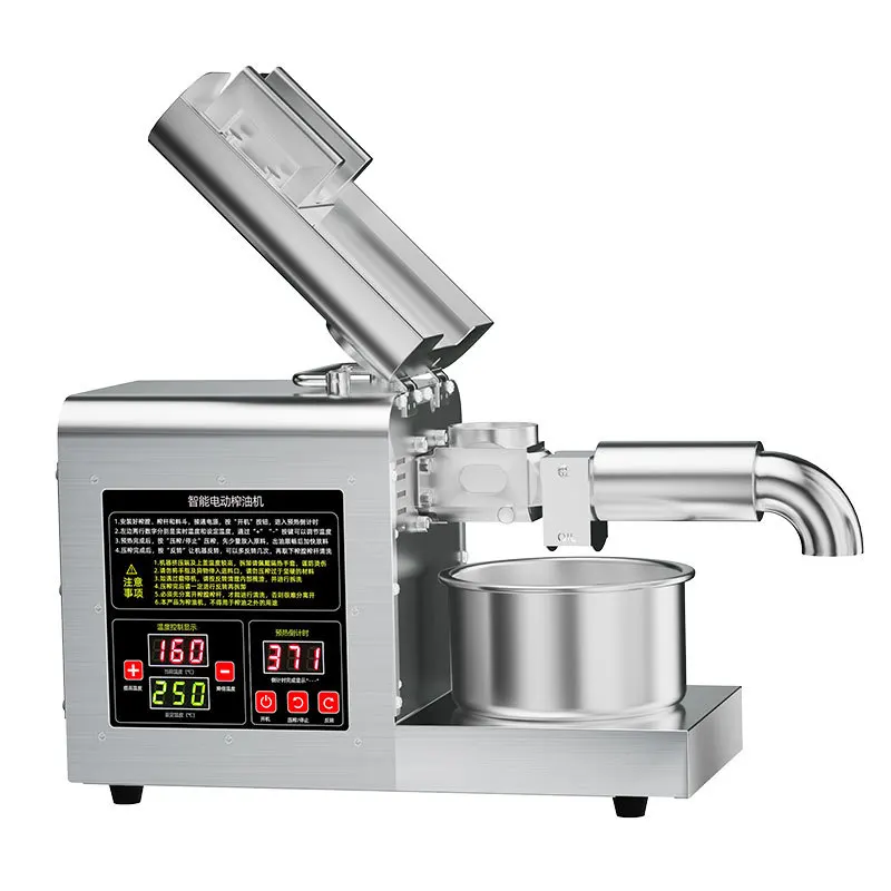 Beijamei t3 imprensa de óleo automática comercial casa extrator de óleo frio expulsor presser linhaça girassol fabricante de óleo de amendoim