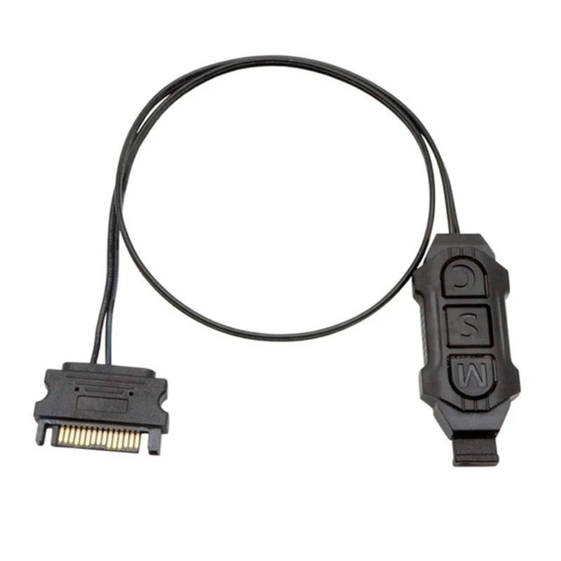 

ARGB Controller 5V 3PIN to Extension Cable Light Regulator PC Case Synchronization