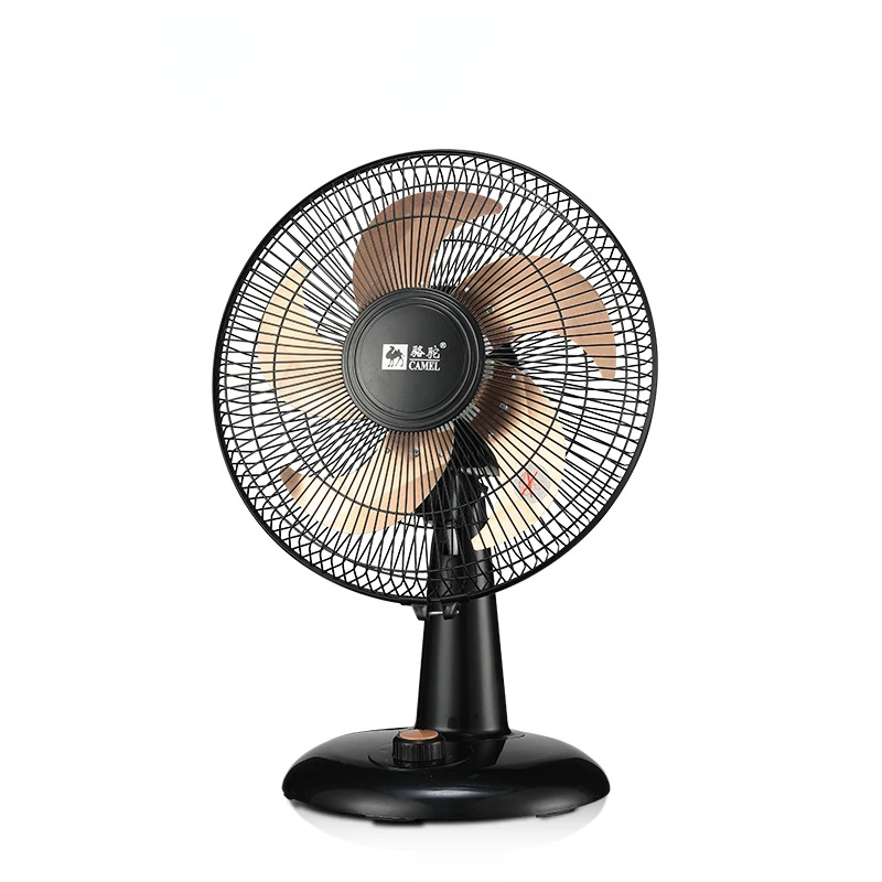 Ventilateur de bureau à 3 vitesses avec minuterie, ventilateur de table oscillant silencieux pour dortoir/bureau, refroidissement doux et fort, conception compacte peu encombrante