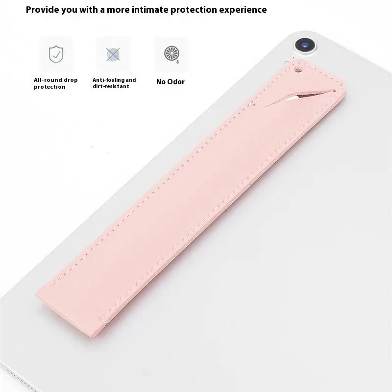 Pu Leather Pen Bag Elastic Buckle Book Notebook Fashion School Pen Case For Office Meeting Easy Carry Office Student Stationery