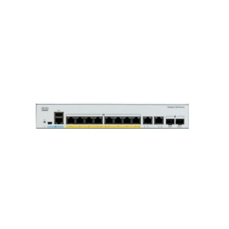 Stock Cisco 8 Ports Gigabit Ethernet Management Switch C1000-8P-2G-L