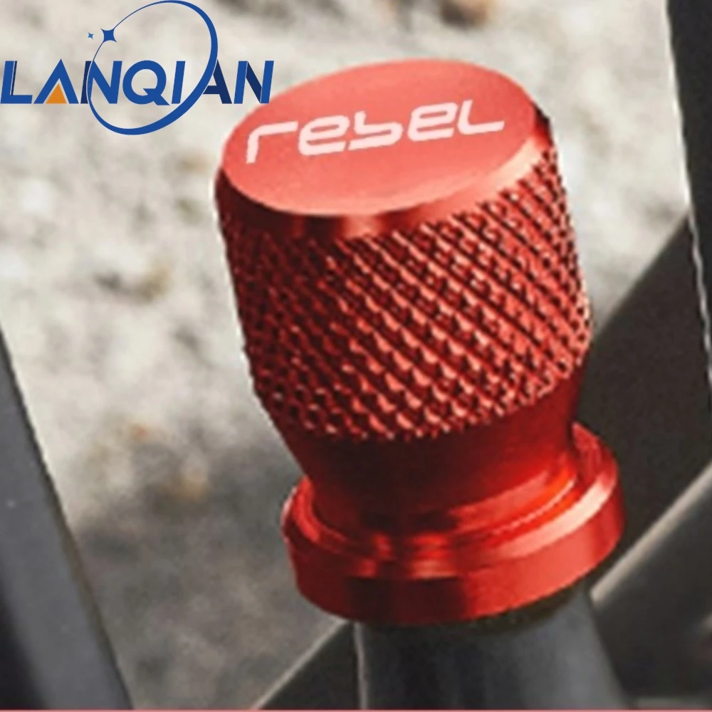 

For Honda Rebel CMX 300 500 1100 CMX300 CMX500 CMX1100 Accessories Wheel Tire Valve Caps Tyre Stem Covers Airdust Waterproof