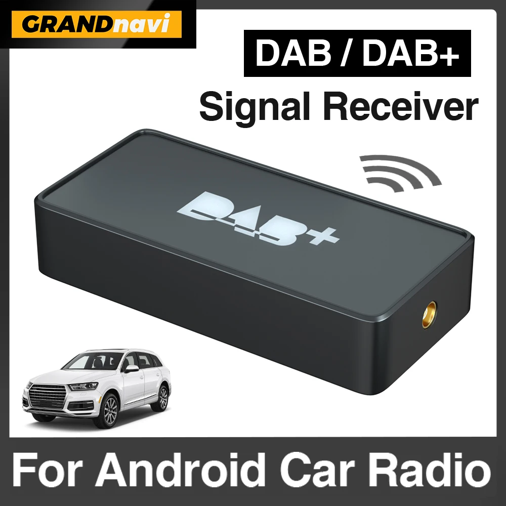 Nouvelle voiture DAB + boîte récepteur de Signal numérique DAB + récepteur antenne antenne USB Interface Portable pour Android autoradio stéréo