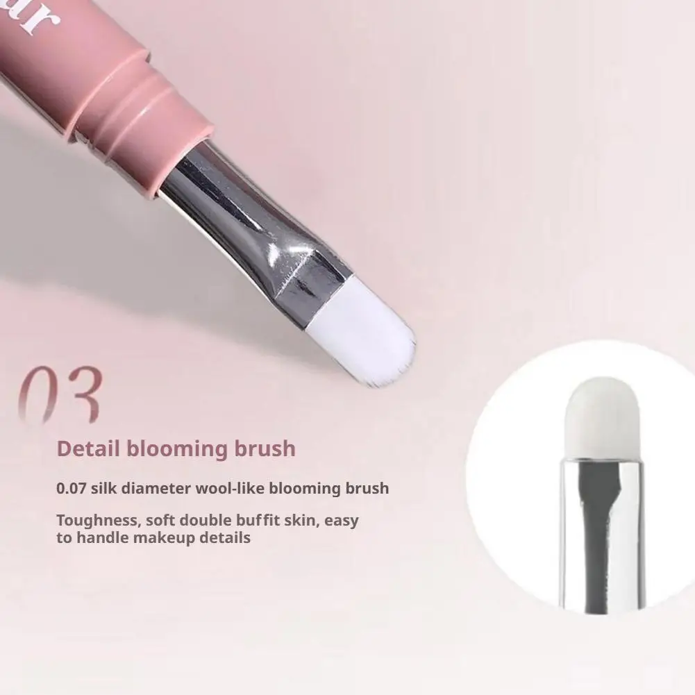 Lápis bicolor sob os olhos 2 em 1, iluminador, nude, rosa, sombra, bastão, aegyo, sal,itado, bicho da seda, eeyshadow, maquiagem para cílios