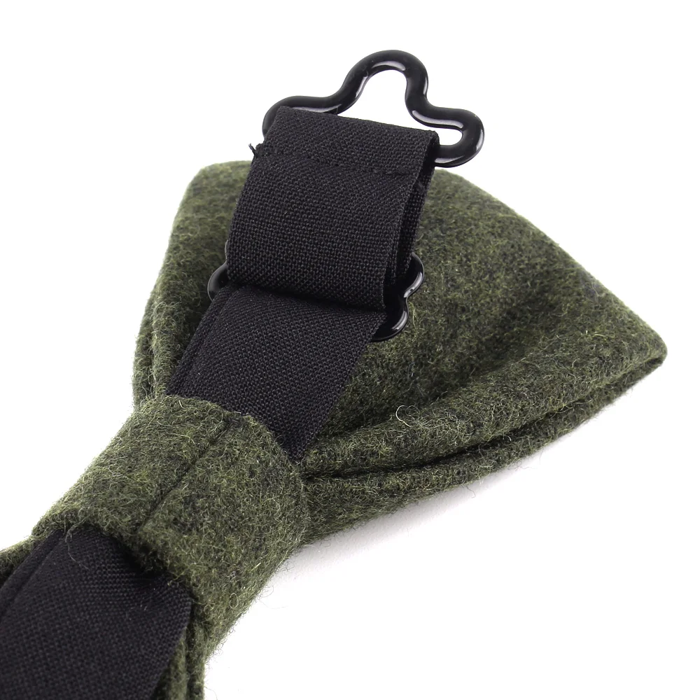 NEW Wedding Bow tie Woolen  Bow tie For Men Women Bow knot Adult Men's Bow Ties Cravats Party Groom Wool Bowties For Gifts