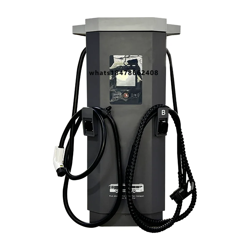 

China supplies new electric vehicle charging station 80KW/120KW/240KW fast DC electric vehicle charger IP54 grade floor-mounted