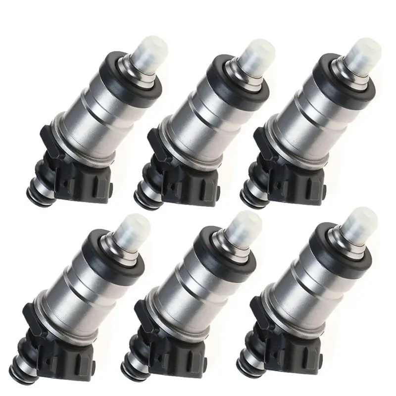 

AEE5-6Pcs New Fuel Injector Nozzle 06164-P0A-000 For Honda Civic Accord Prelude Acura Integra Odyssey 1986-1997 06164P0A000