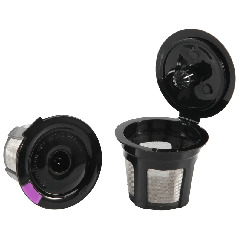 ●Reusable K Cups for K Mini, K Elite, K Classic, K Compact, K Latte, K Select and All 2.0 & 1.0 Coffee Makers 2PCS