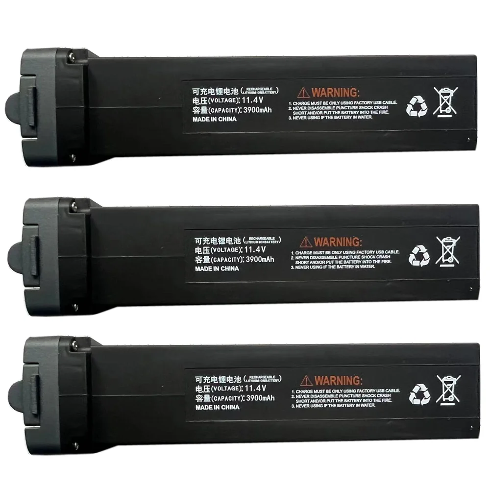 

3PCS 11.4V 3900mAh Lithium Battery for KF104 MAX Original Batteries Accessories KF104 MAX 2/KF104MAX2 Drone Li-po Battery Parts