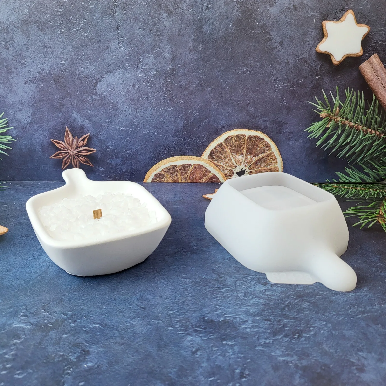 Silicone Mold Tray - Schaufelförmige Gießform aus Kunstharz für DIY-Handarbeiten,