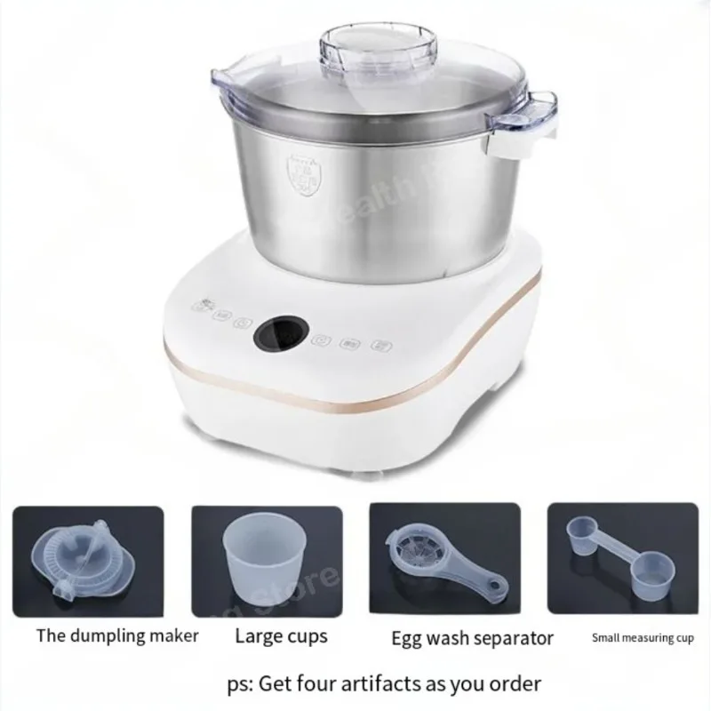 

110V Smart Household Dough Mixing Machine Multifunctional Fermentation Mixer Fully Automatic Kneading Bread