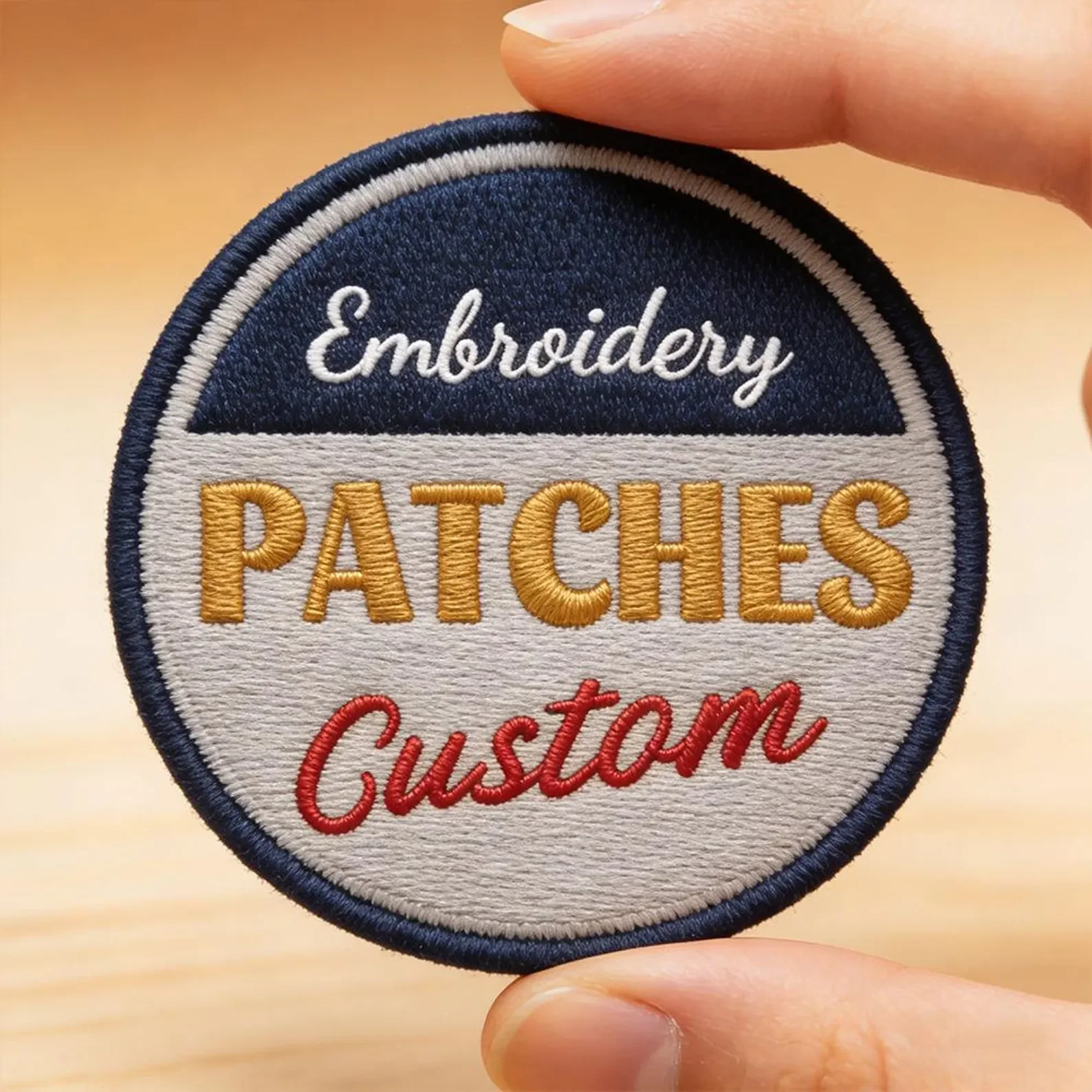 Custom Embroidered Patches For Clothes Personalized Iron On Patch Embroidery Name Logo For Team Brand Company Uniform Decor DIY