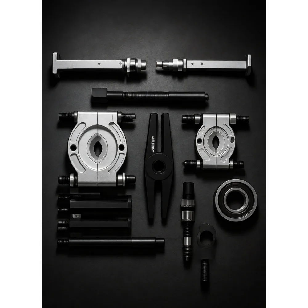 

Набор из 14 предметов: съемник и разделитель подшипников с разделителями 2 и 3 дюйма для снятия подшипников