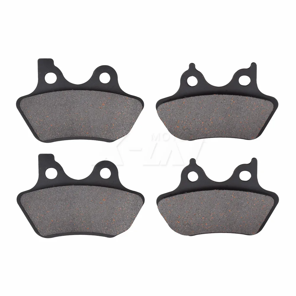 For HARLEY XL53c /XL1200c Sportster Custom (883cc) /XL883  Hugger/ 2000-2003 Motorcycle Front Rear Brake Pads Brake Disks