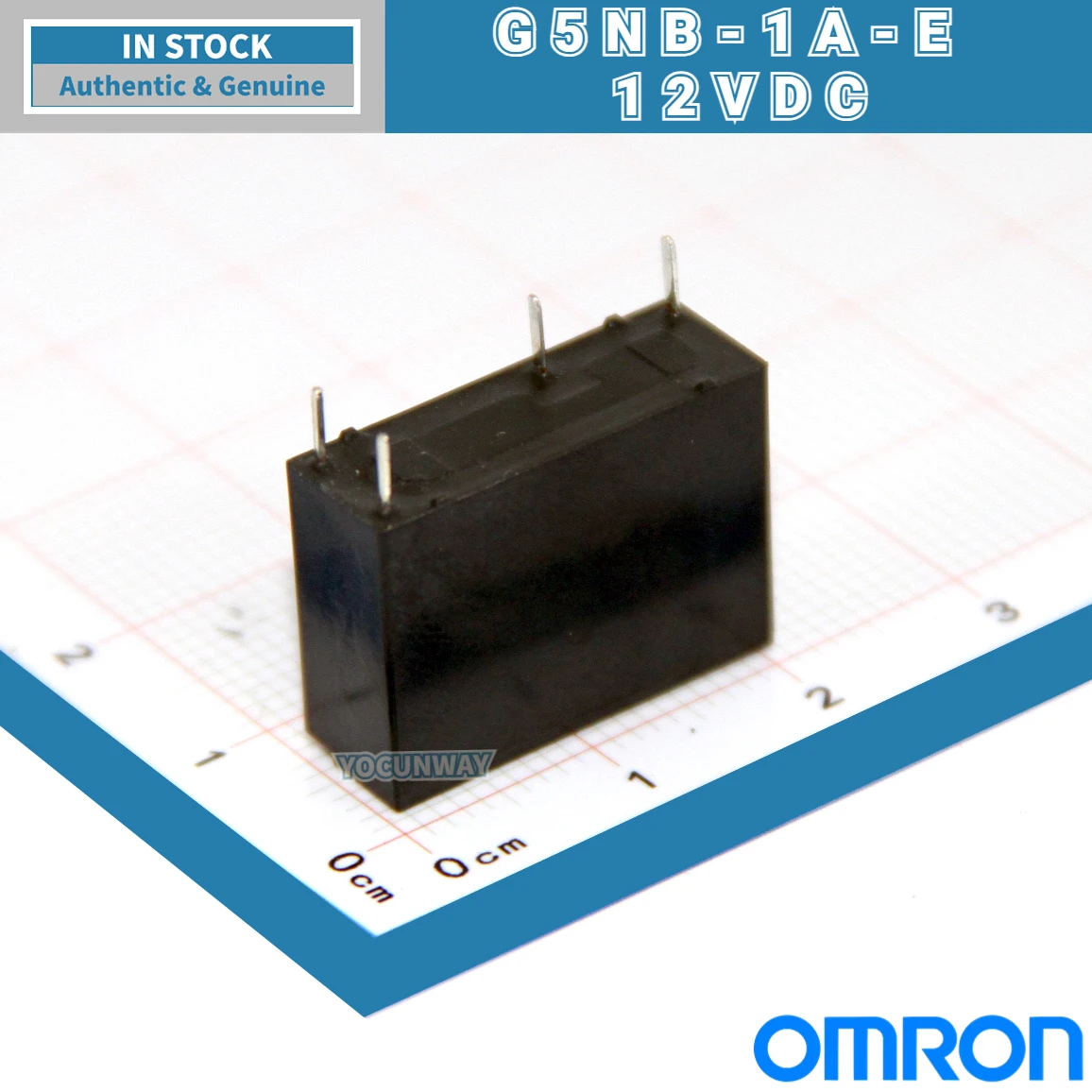 New Authentic Original OMRON PCB Power Relay G5NB-1A-E-5VDC 12VDC 24VDC DC5V 12V 24V  4-PIN 5A