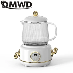 Tasse à Leurs oût électrique portable, mini bouilloire multifonctionnelle, tasse à eau bouillante, théière à fleurs de bureau, bomicrophone à thé fendu, 0,6 l