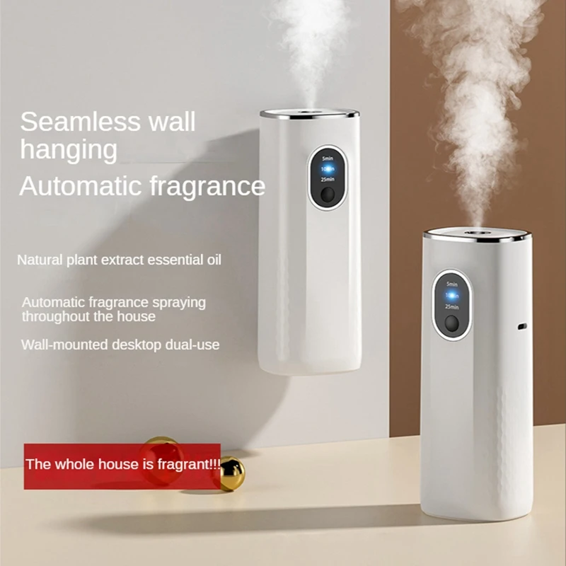Aroma Diffuser Automatic Timing Spray Aroma Diffuser Household Indoor Aerosol Dispenser Deodorant Car Fragrance Machi