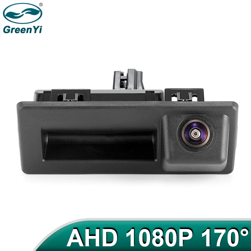 GreenYi 170° AHD1080P Night Vision Vehicle Rear View Camera For Audi A3 A4 VW Touran Tiguan Caddy T5 T6 Polo Skoda Speed Octavia