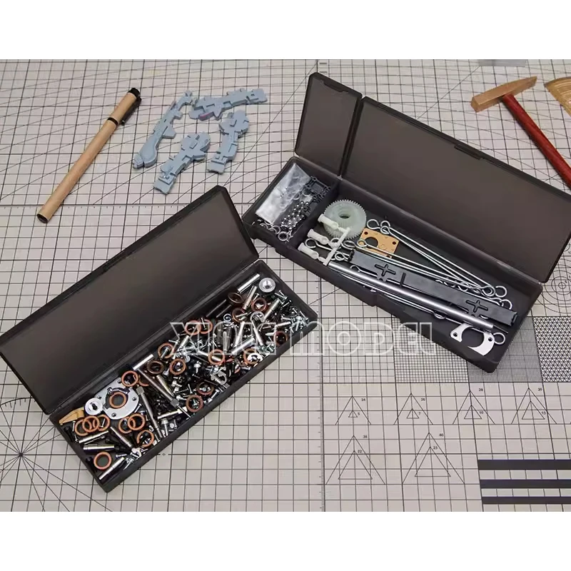 HOBBY MIO Plastic Model Maken Gereedschap Opbergdoos Vissen Draagbare Handvat Opbergdoos, Naaidoos Organiserende Doos DIY Accessoires