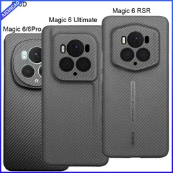 ACC-Carbon Real Carbon Fiber Case for Huawei Honor Magic 6 Ultimate Aramid Fiber Ultra-thin Anti-drop Cover Magic 6 RSR Case