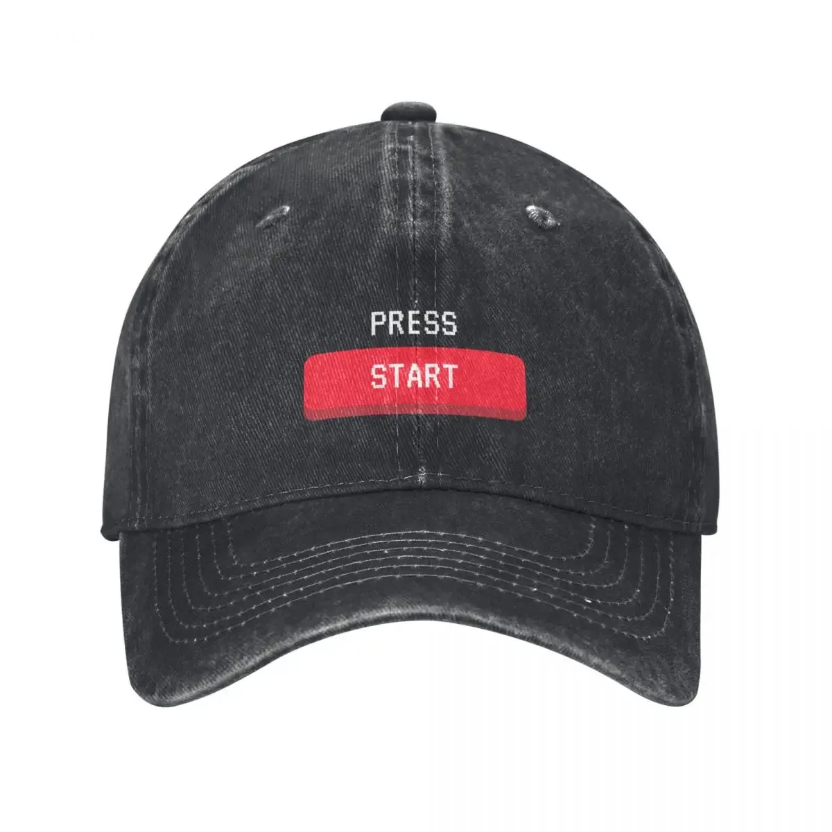 PRESS TO START Baseball Cap Golf Hat Sunhat Women's Men's