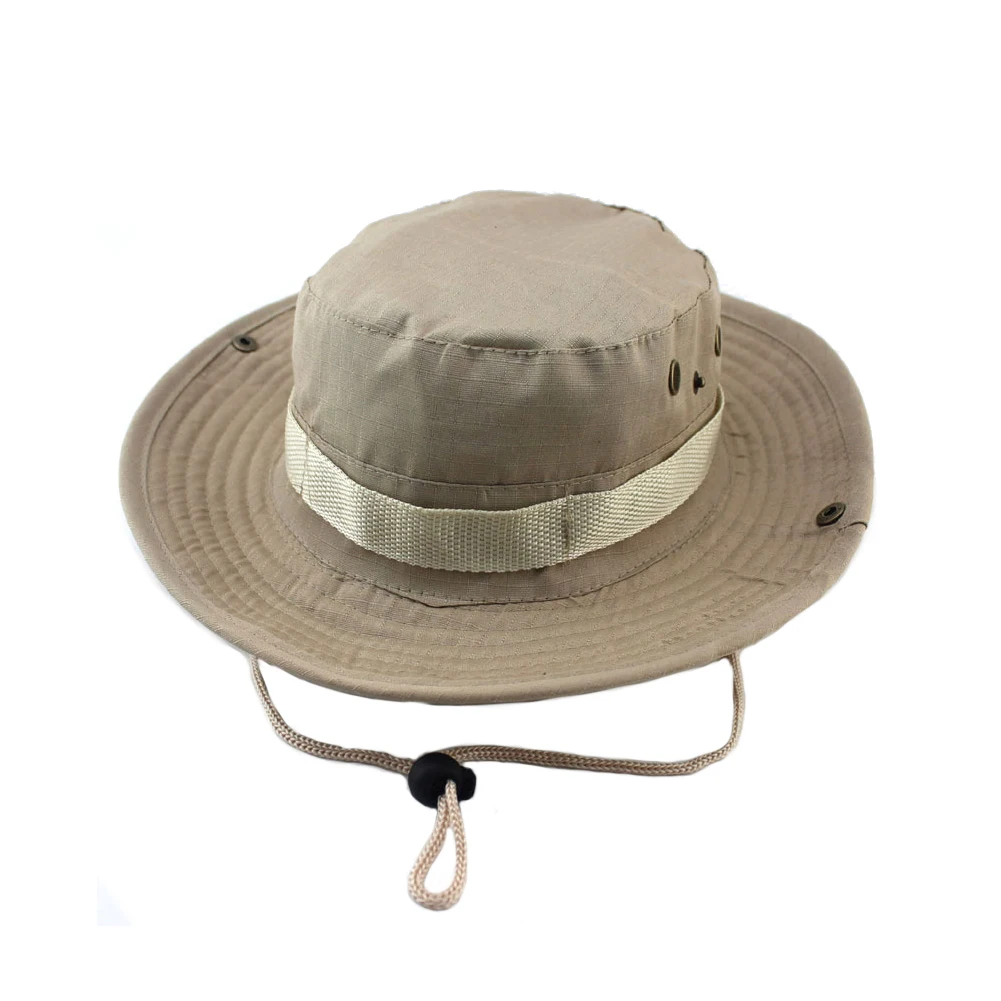 New Bucket Hats Outdoor Jungle Military Camouflage Bob Camo Bonnie Hat Fishing Camping Barbecue Cotton Mountain Climbing Hat