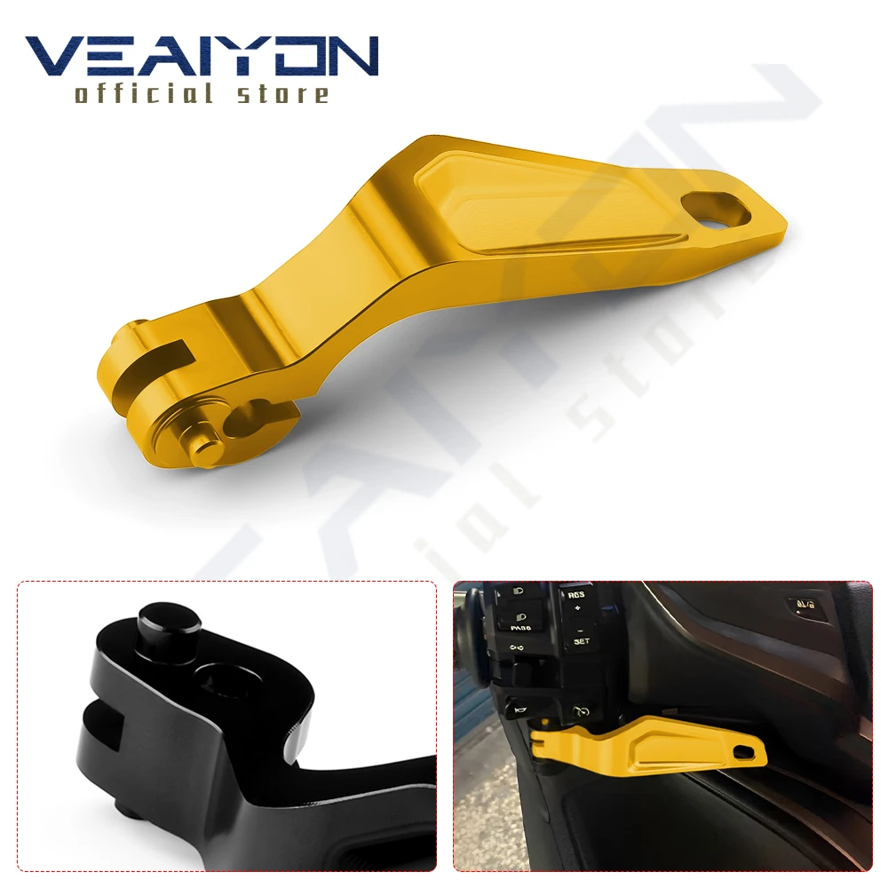 

For TMAX T-MAX560 TECHMAX TMAX530 SX DX T-MAX 560 530 sx/dx Motorcycle accessories CNC Aluminum Parking Hand Brake Lever